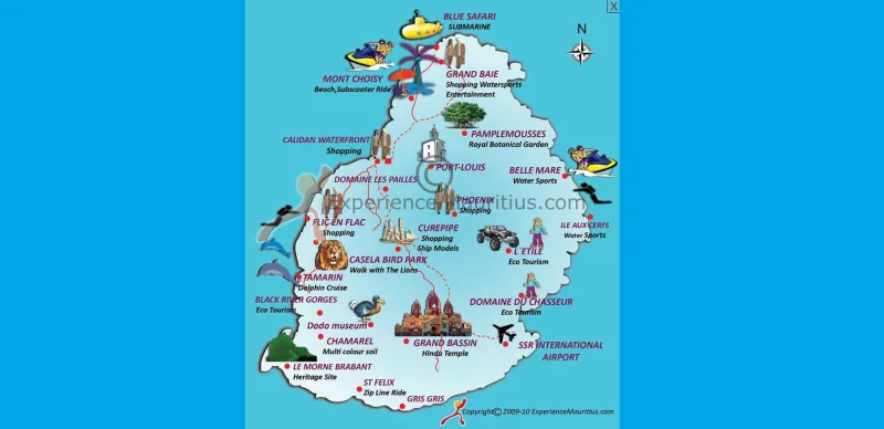 بالصور.. موريشيوس أجمل جزر العالم 