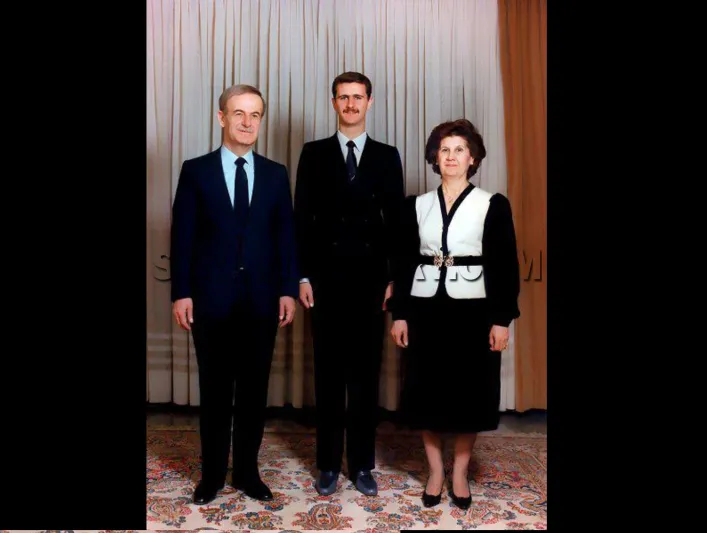 وفاة أنيسة مخلوف  والدة بشار الأسد 