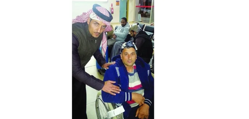 سعودي يبيع سيارته لعلاج عامله التركي