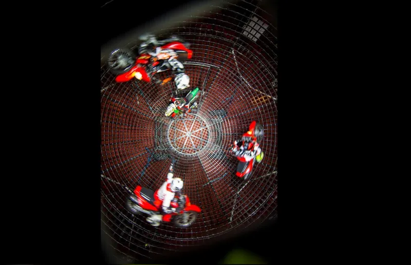 بالصور..عروض مبهرة لسيرك "فيغاس الشهير" في بوابة الشرق مول 