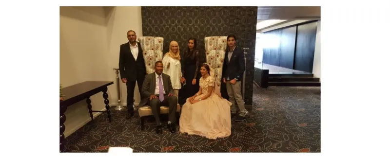 بالصور.. حفيد مانديلا يعلن إسلامه ويتزوج مسلمة 