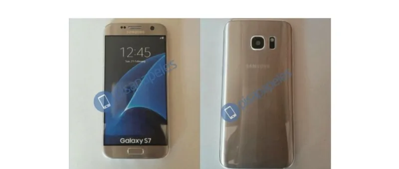 صور مسربة للنسخة باللون الذهبي من جلاكسي S7 