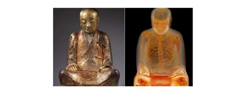 بالصورة: سر مذهل لن يخطر على البال.. داخل تمثال بوذا!