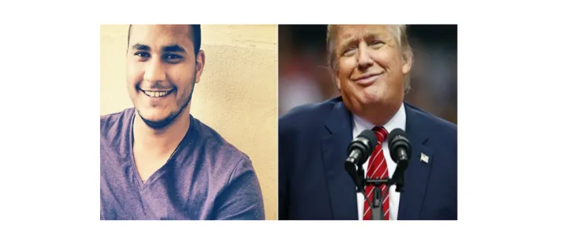 اختفاء طالب مصري سخر من ترامب على فيس بوك