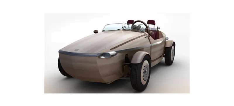 تويوتا تُطلق أول سيارة رياضية مصنوعة من الخشب