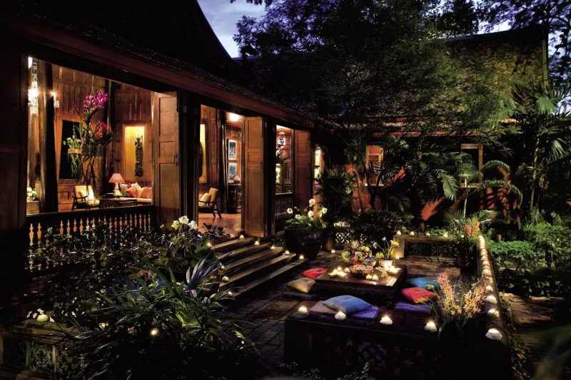 منزل جيم تومسون في تايلاند متحف من الحرير