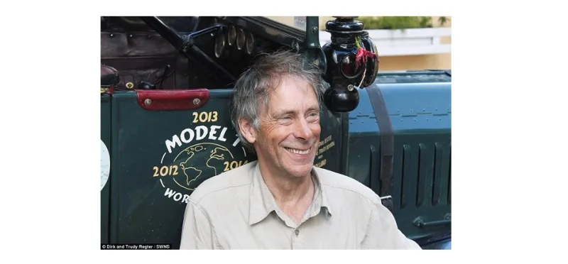 بالصور: زوجان يسافران حول العالم بسيارة عمرها 100 عام