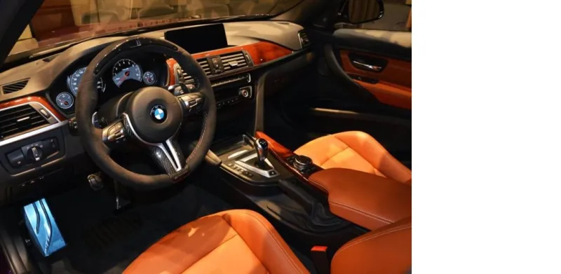 بالصور.. نسخة حصرية أرجوانية من “بي إم دبليو إم3” في أبوظبي