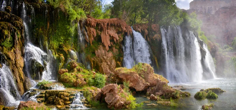 شلالات هافاسو جنة ولاية اريزونا