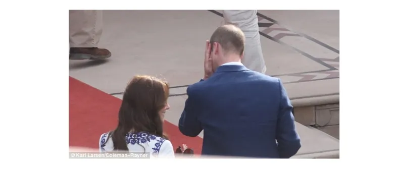 لماذا بكى الأمير وليام عند زيارة تاج محل؟