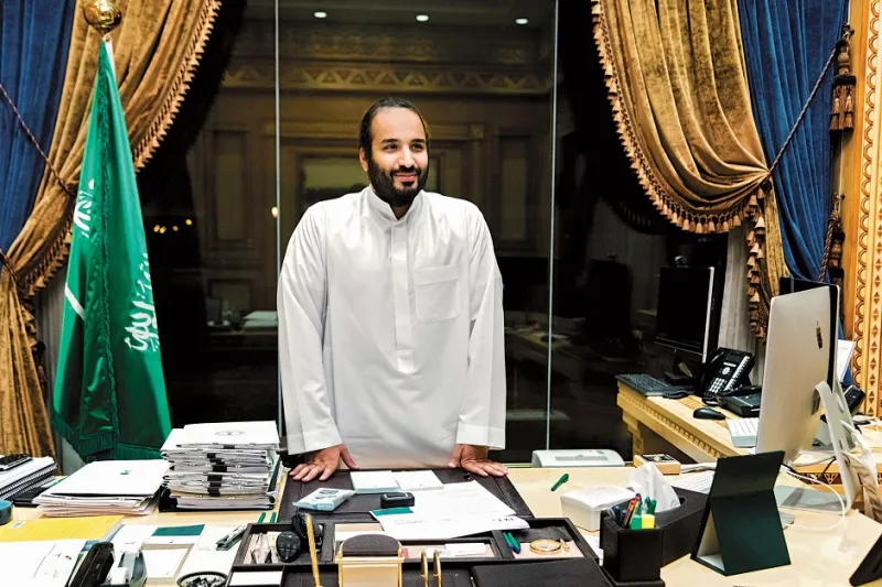 بلومبيرغ تنشر صوراً من داخل مقر محمد بن سلمان