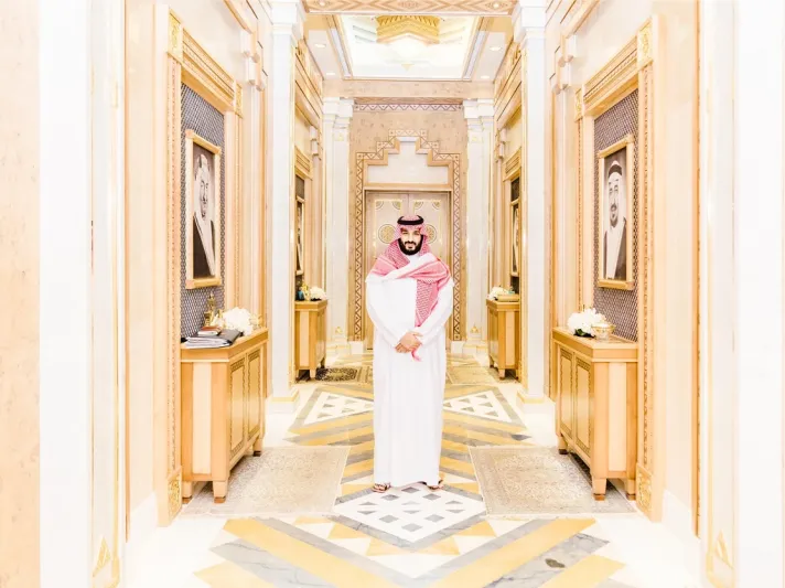 بلومبيرغ تنشر صوراً من داخل مقر محمد بن سلمان