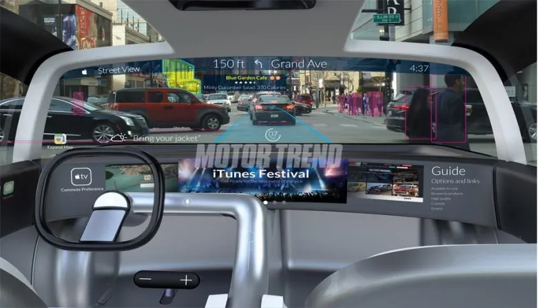 بالصور..مفهوم جديد من سيارة أبل المنتظرة