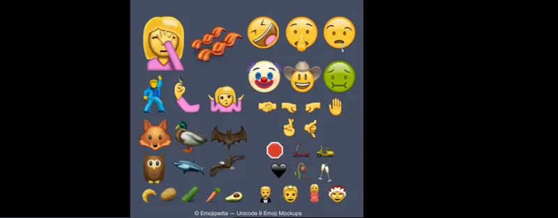 وجوه تعبيرية جديدة في  IOS 10