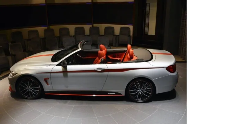 بالصور.. نسخة خاصة من سيارة “بي إم دبليو 435 آي” في أبوظبي