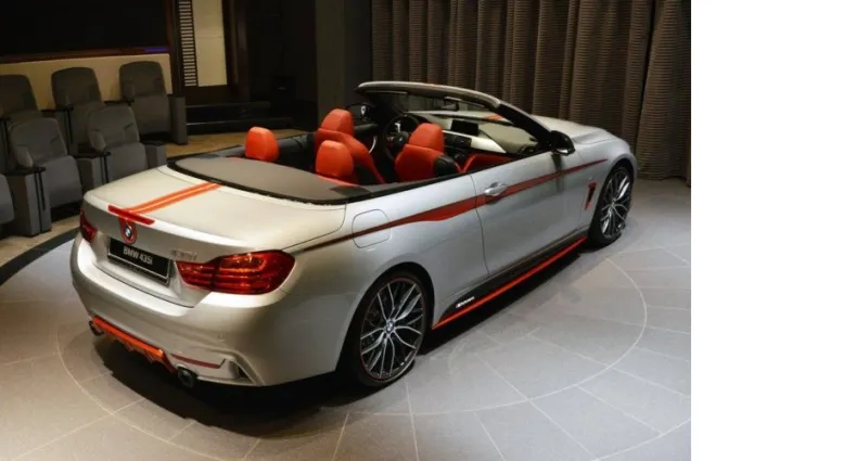 بالصور.. نسخة خاصة من سيارة “بي إم دبليو 435 آي” في أبوظبي