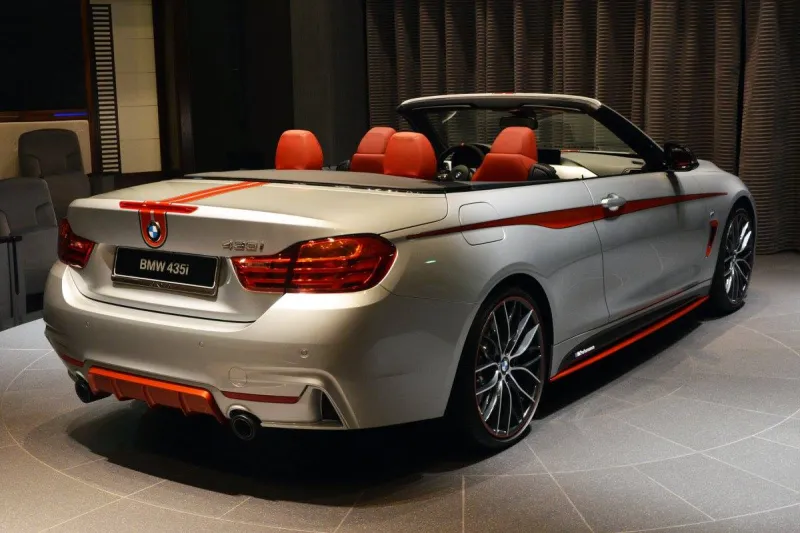 بالصور.. نسخة خاصة من سيارة “بي إم دبليو 435 آي” في أبوظبي