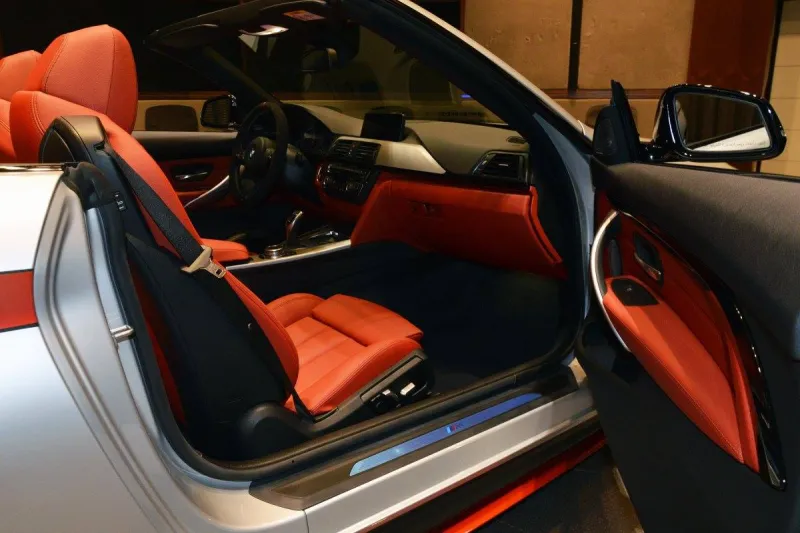 بالصور.. نسخة خاصة من سيارة “بي إم دبليو 435 آي” في أبوظبي