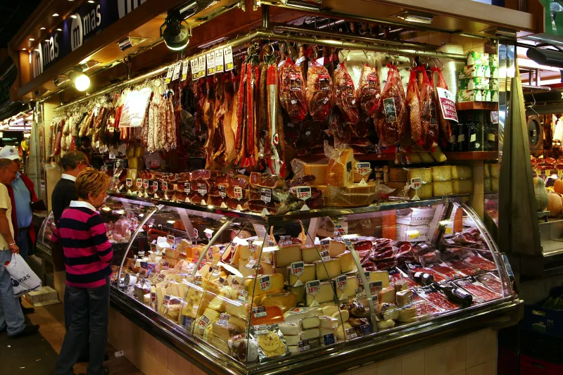 سوق بوكيريا البرشلوني لعشاق الروائح الزكية