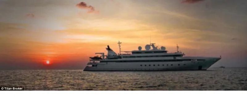 يخت فاخر يمكن استئجاره بسعر 791 ألف دولار للأسبوع