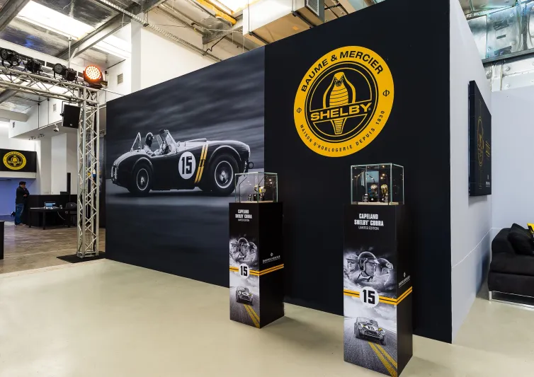 فعاليات مميزة من بوم اند مرسييه  احتفالا بساعات SHELBY  في دبي