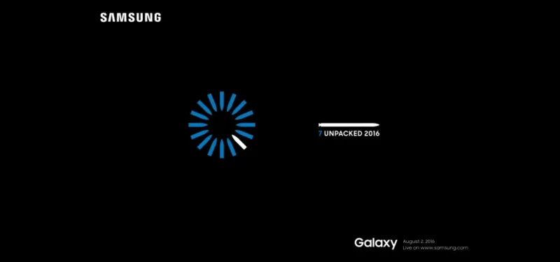 رسميا إنه سامسونج  نوت 7 