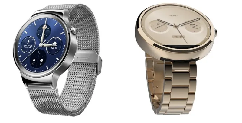 Huawei Watch  وMoto 360 أذكى ساعتين بنظام أندرويد ..أيهما ستختار ؟