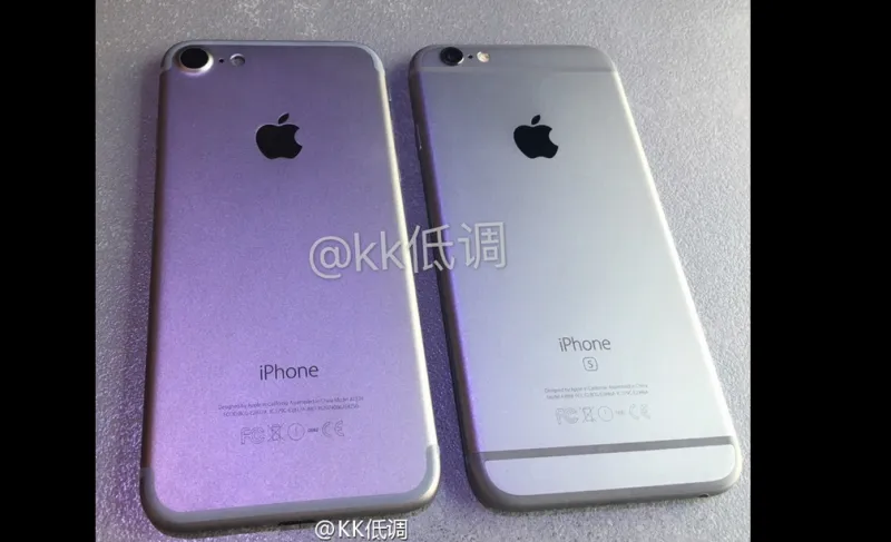 ايفون 7 بجانب  ايفون 6 اس بالصور والفيديو 