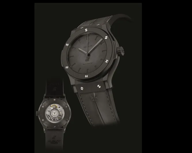 "هوبلو" Hublot و "بيرلوتي" Berluti تزاوج بين التعقيدات التقنية والعراقة 