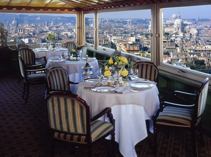 فندق هاسلر في روما: اناقة ايطالية بروح تاريخية