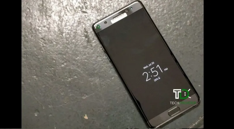 سامسونج نوت 7 هذه هي صوره 