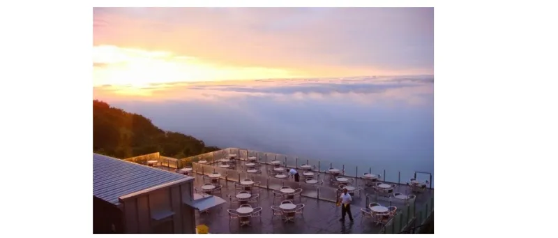  3 وجبات تحبس الانفاس. مطعم في السماء