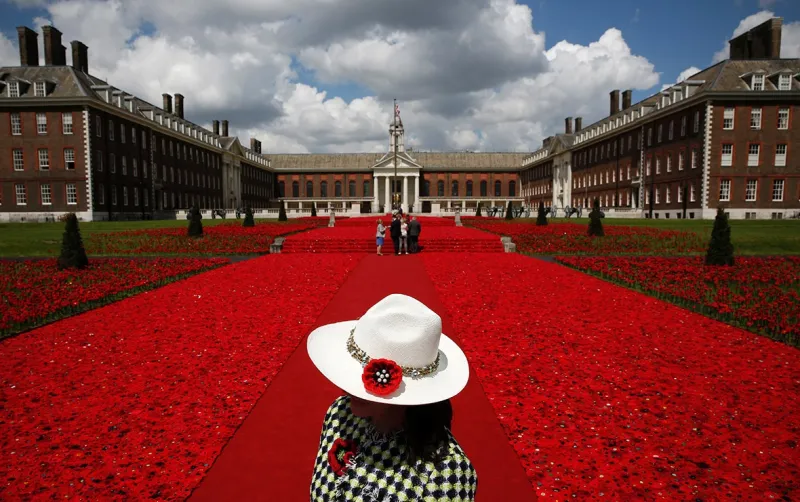 معرض الزهور في تشلسي ..جنة تفوح عطراً