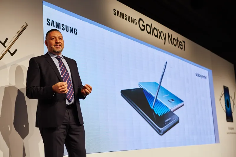 سامسونج  تعلن عن إطلاق   7 Galaxy Note  في الإمارات 