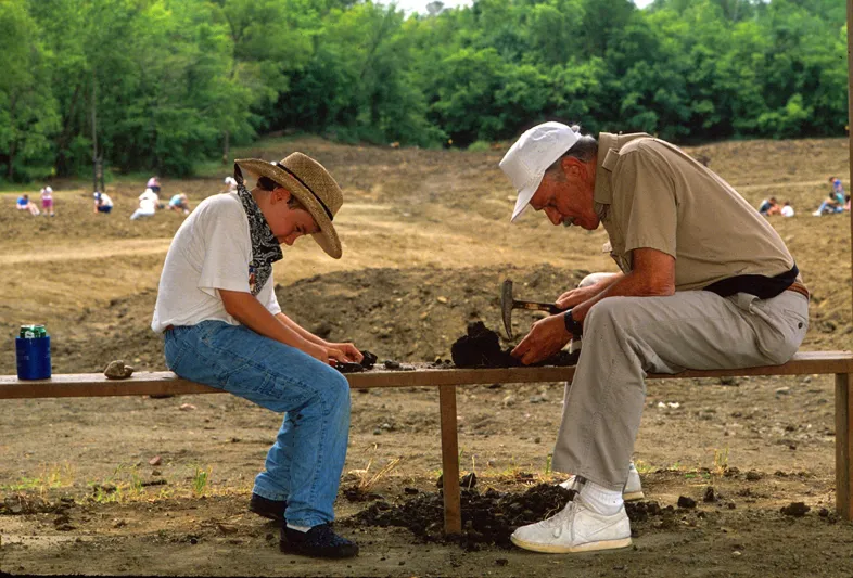 اكتشف الألماس بنفسك في حديقة دولة مورفريسبورو