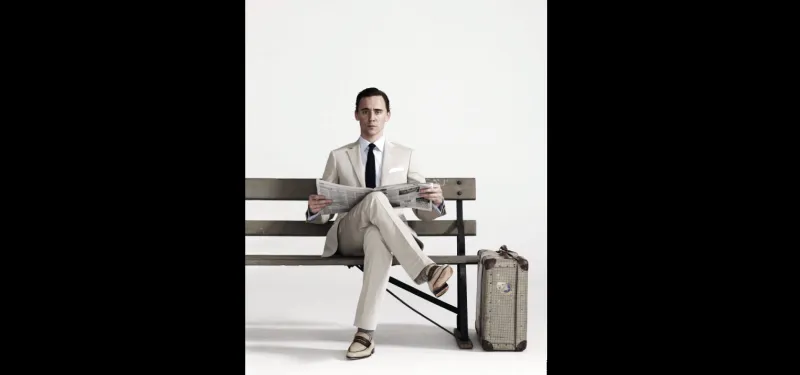 توم هيدلستون الاناقة الانكليزية المتقنة