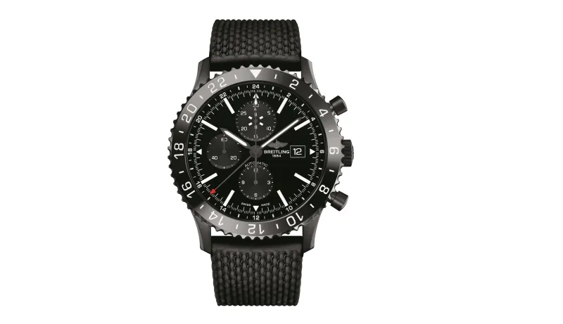 بريتلينغ تطرح ساعة  كرونولاينر بلاكستيل  في الشرق الأوسط