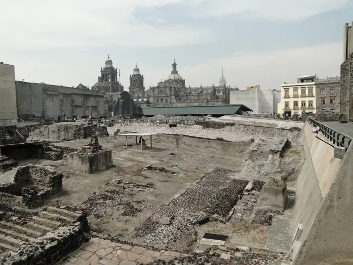 معبد تيمبلور أهرامات الأزتيك 