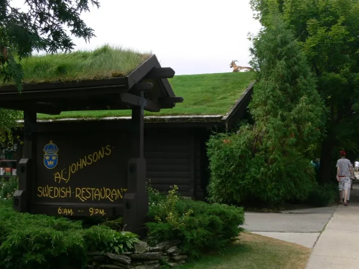 مطعم التيوس في منطقة دور باي في وسكنسن أمريكا