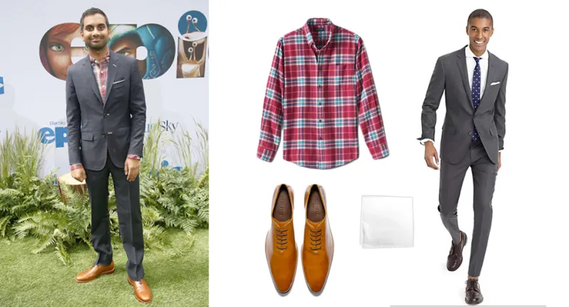 عزيز انصاري مثال الاناقة لأصحاب القامة المتوسطة