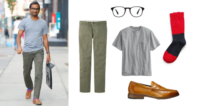 عزيز انصاري مثال الاناقة لأصحاب القامة المتوسطة