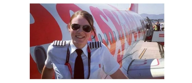 تعرف على ماك ويليامز أصغر قائدة طائرات في العالم