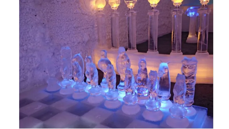 متحف ثلج الفجر في قلب واحدة من أبرد مناطق العالم