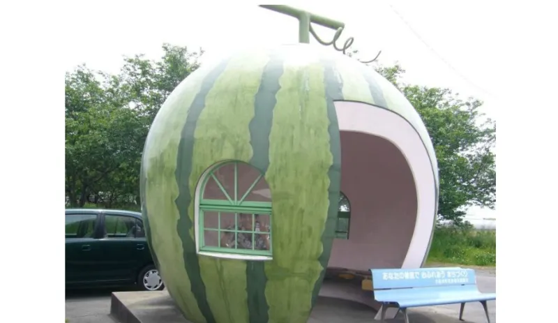 انتظر الباص داخل فاكهة