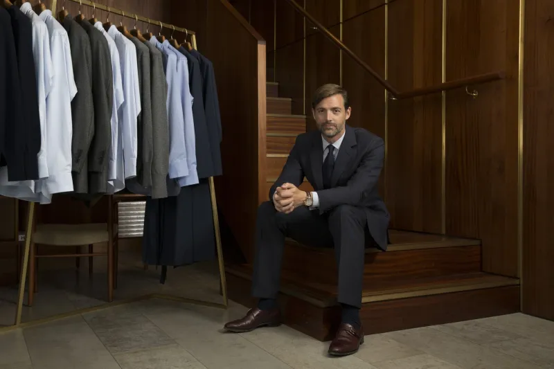 باتريك غرانت اناقة رجالية تشق طريقا متفردا