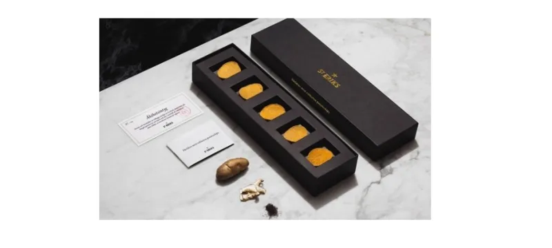 بالصور أغلى رقائق بطاطا في العالم بسعر 11 دولاراً للقطعة