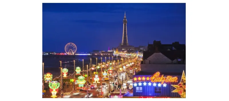 مدينة بلاكبول مرافق بأرقام قياسية