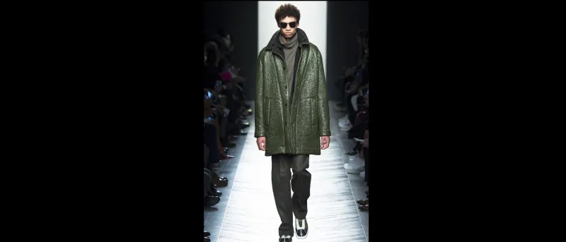 جاكيتات جلد رجالية  تلبس الوان الخريف 