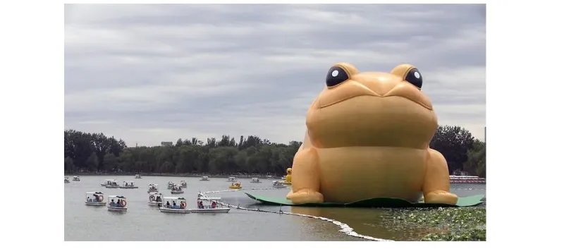 الضفدع الذهبي عنوان جديد للسياحة الصينية