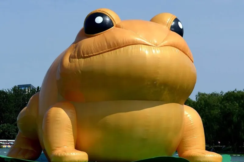 الضفدع الذهبي عنوان جديد للسياحة الصينية